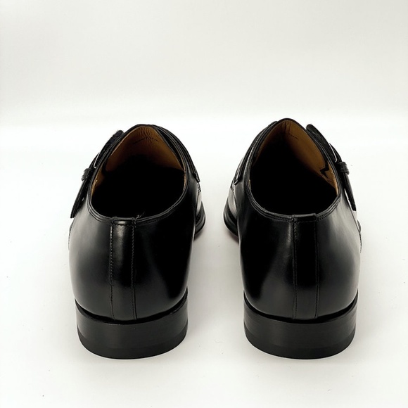 MAGNANNI Hudson Leather Monk Strap Loafer - Picture 3 of 9